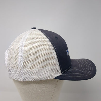 Prime Pursuits Snapback 112 Trucker Hat Blue OS Adjustable Mesh Back Richardson