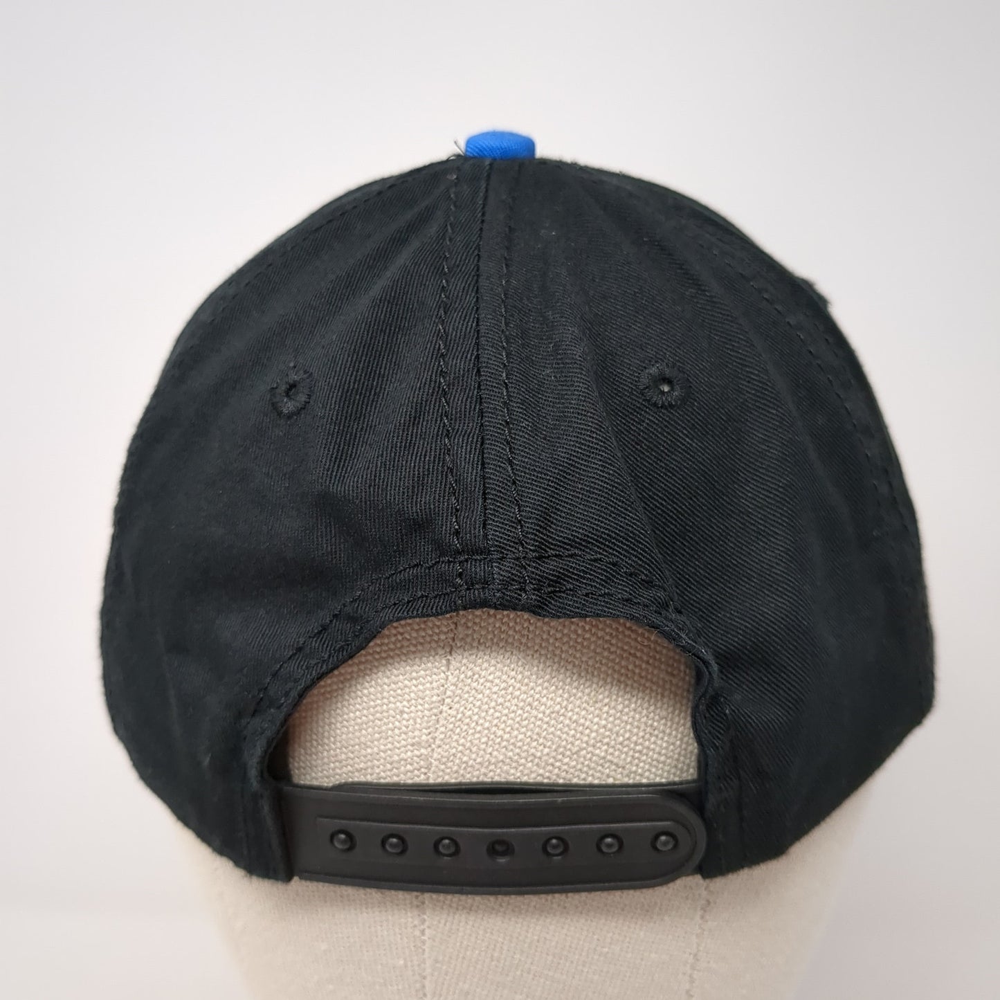 Bud Light Snapback Hat Black One Size Adjustable Embroidered 6 Panel Cotton