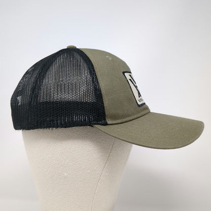 Vortex Gear Trucker Hat Green Black One Size Mesh Snapback Embroidered Patch