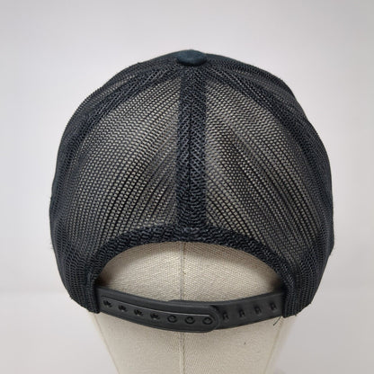 GMBM Snapback Mesh Back Trucker Hat Black One Size The Classics Yupoong