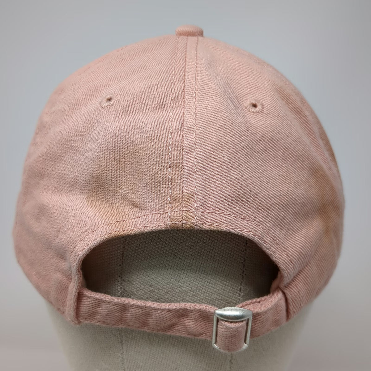 American Eagle Baseball Cap Pink One Size Smiley Face Have a Nice Day Cotton Hat