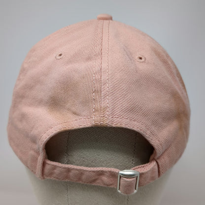 American Eagle Baseball Cap Pink One Size Smiley Face Have a Nice Day Cotton Hat