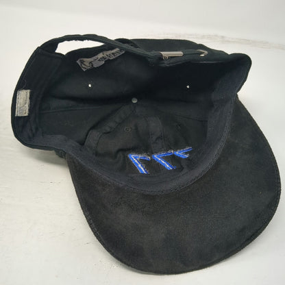 Boeing Baseball Cap Black One Size 777 Suede Brim Slideback Aviation Hat
