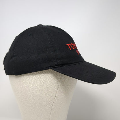 Toyota Racing Baseball Cap Black One Size Adjustable Strapback Embroidered Hat