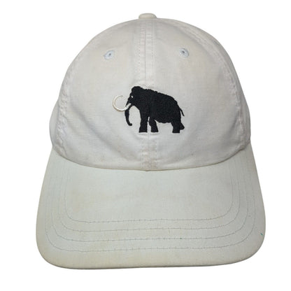 Mammoth Dunes Strapback Hat White One Size American Needle 6 Panel