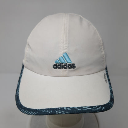 Adidas Adizero Strapback Hat White One Size Adjustable Embroidered Climacool