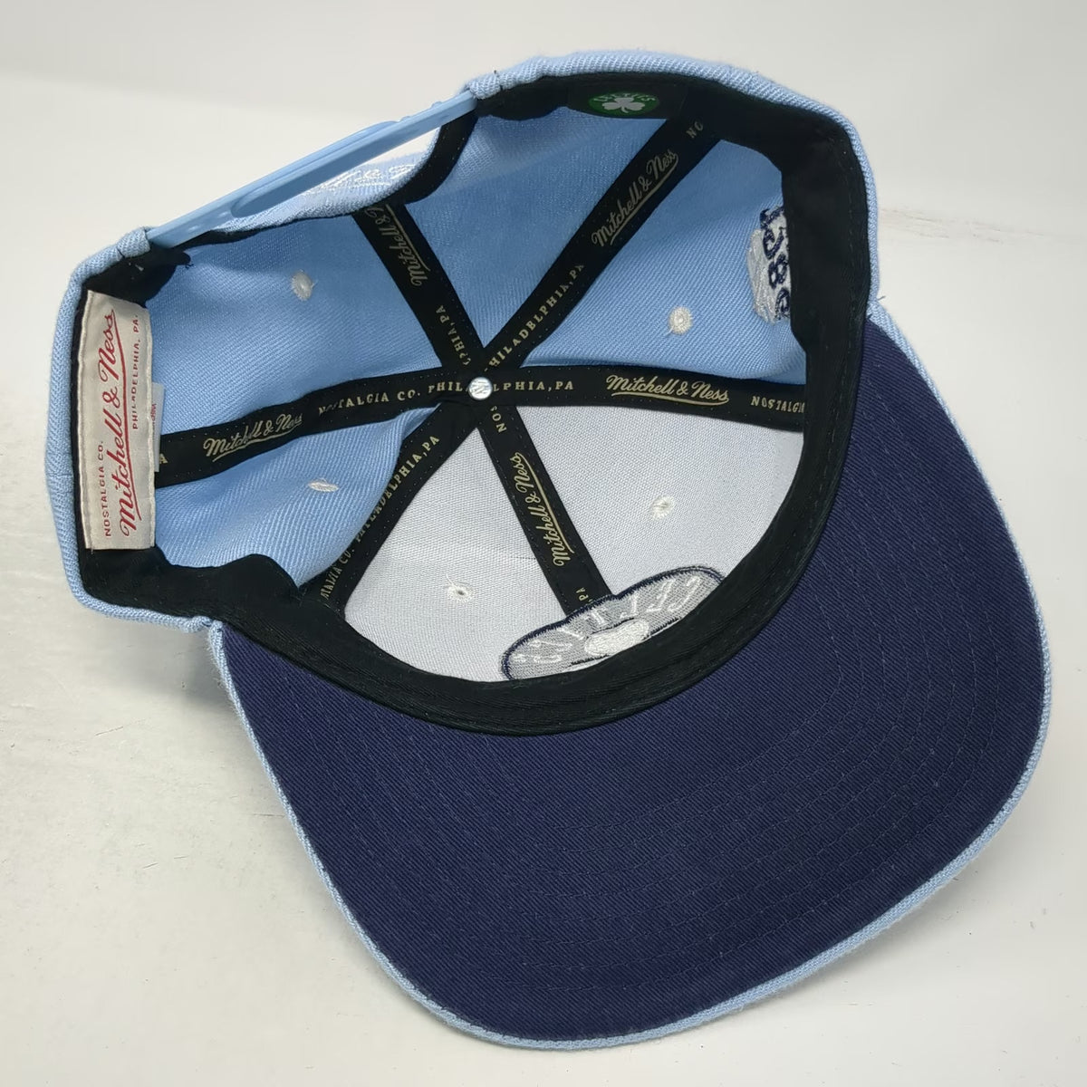 Boston Celtics NBA Mitchell & Ness Snapback Blue White One Size 1986 Finals Hat