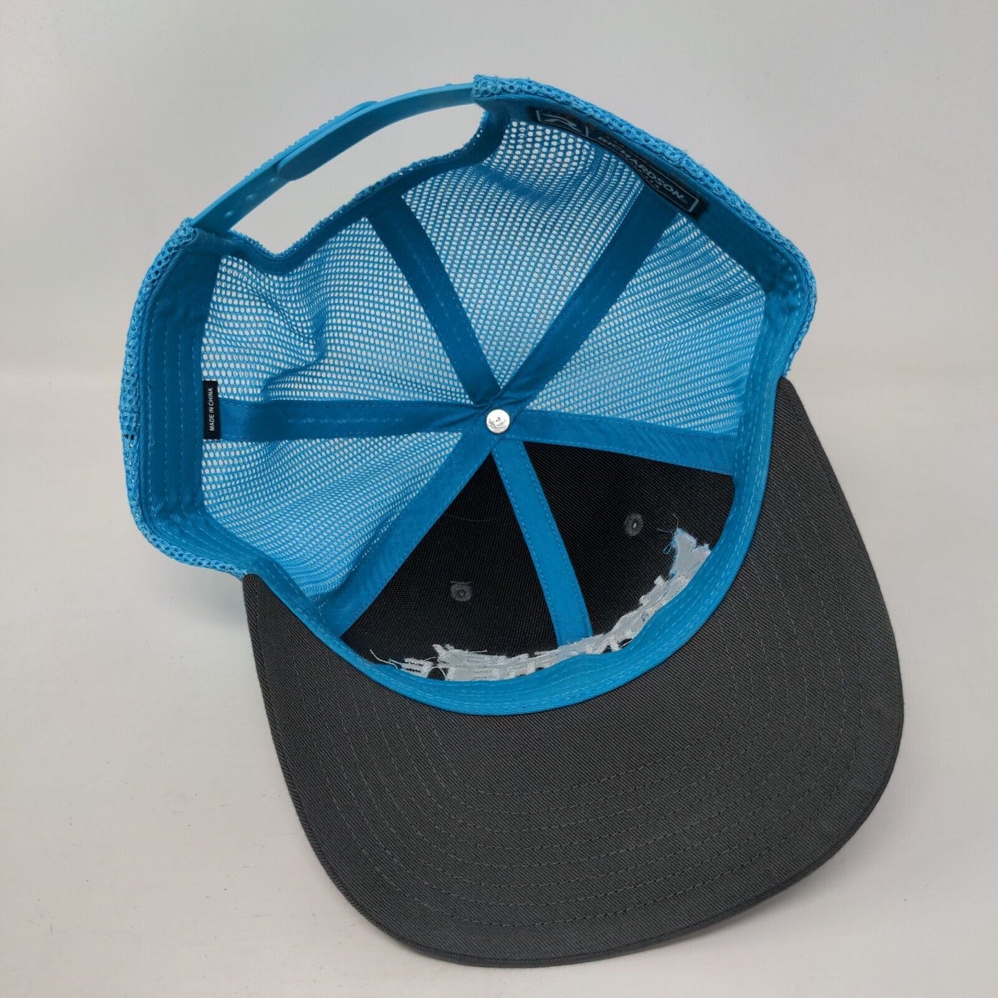 Hackney Concrete Snapback Trucker Hat Multicolor One Size Mesh Back