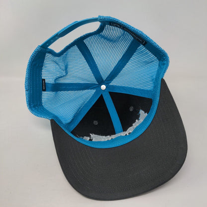 Hackney Concrete Snapback Trucker Hat Multicolor One Size Mesh Back