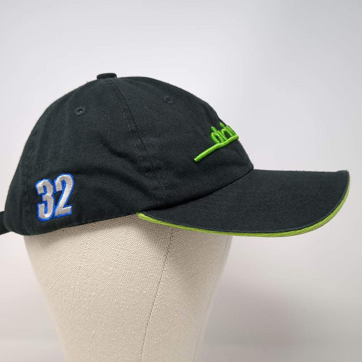 Black Baseball Cap One Size OSS Powerboat Racing 32 Progressive Drive Hat