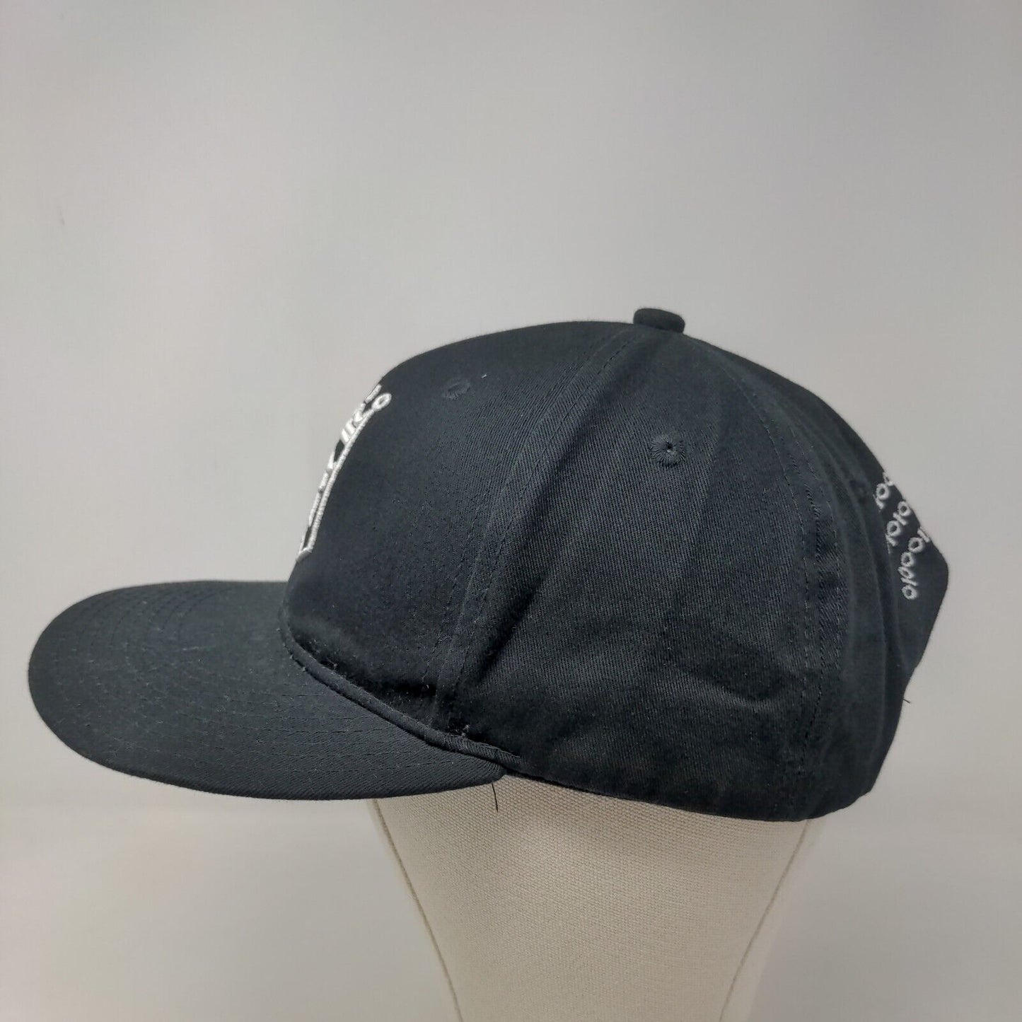 Unbranded Men's Snapback Hat Black Embroidered TF Crown Logo