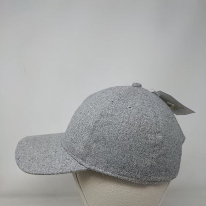 Time And Tru Slideback Hat Gray OSFM Adjustable Vented Hole Blank W/Tags
