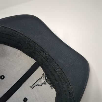 Idaho 208 Fitted Mesh Back Trucker Hat Black L/XL Flexfit Richardson