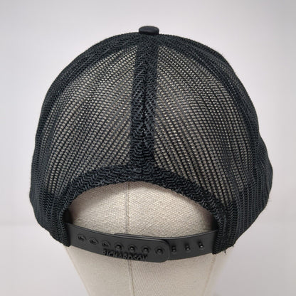 sbsc Real Estate Snapback Trucker Hat Black OS Adjustable Mesh Back Richardson