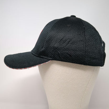 Triple Crown Baseball Cap Black One Size Koike Cutting Welding Strapback Hat