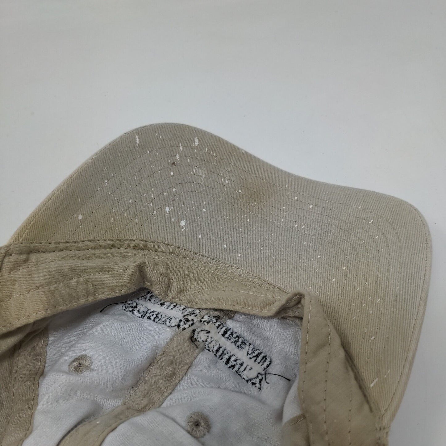 Seneca County Youth Bureau Strapback Hat Tan One Size Adjustable 6 Panel