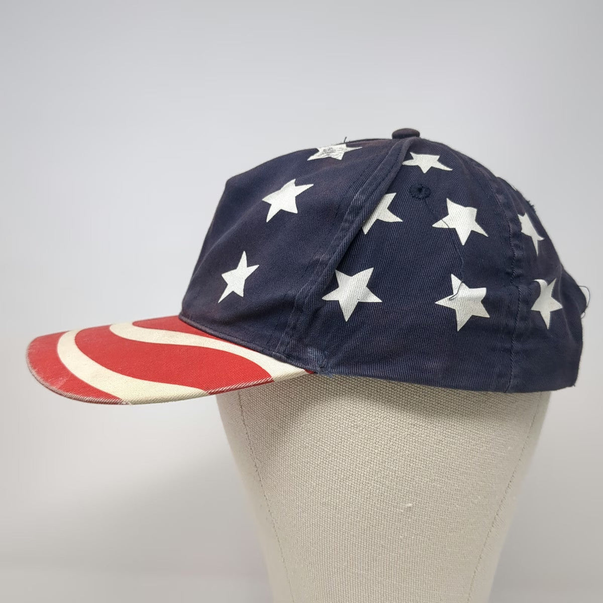 Otto 5 Panel Blue Red White One Size Stars Stripes Patriotic Flag Snapback Hat