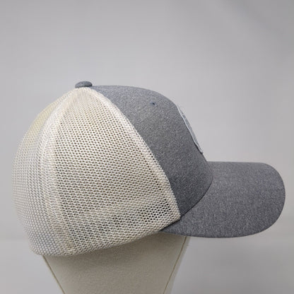 Diesel Nation Established 2013 Fitted Trucker Hat Gray OS Flexfit Mesh Yupoong