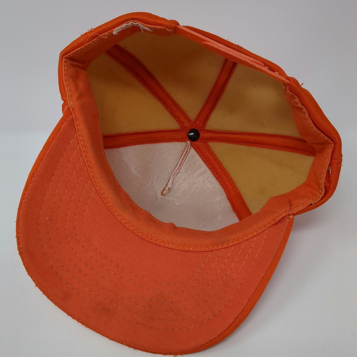 5 Panel Orange One Size Idaho Transportation Department Hat Snapback Foam Front