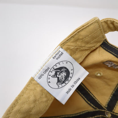 Save The Bee Slideback Hat Tan One Size Adjustable Embroidered 6 Panel Cotton
