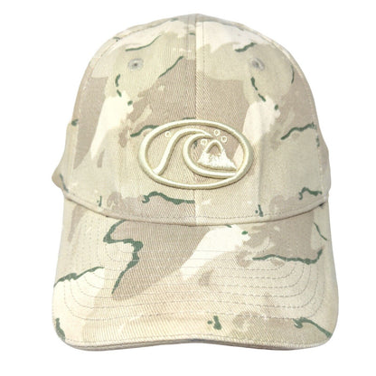 QuikSilver Edition Fitted Hat Camouflage One Size Embroidered Vented Holes