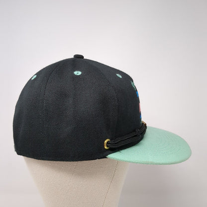 Grand Prix 2019 Findlay Snapback Hat Multicolor One Size Adjustable 6 Panel Rope