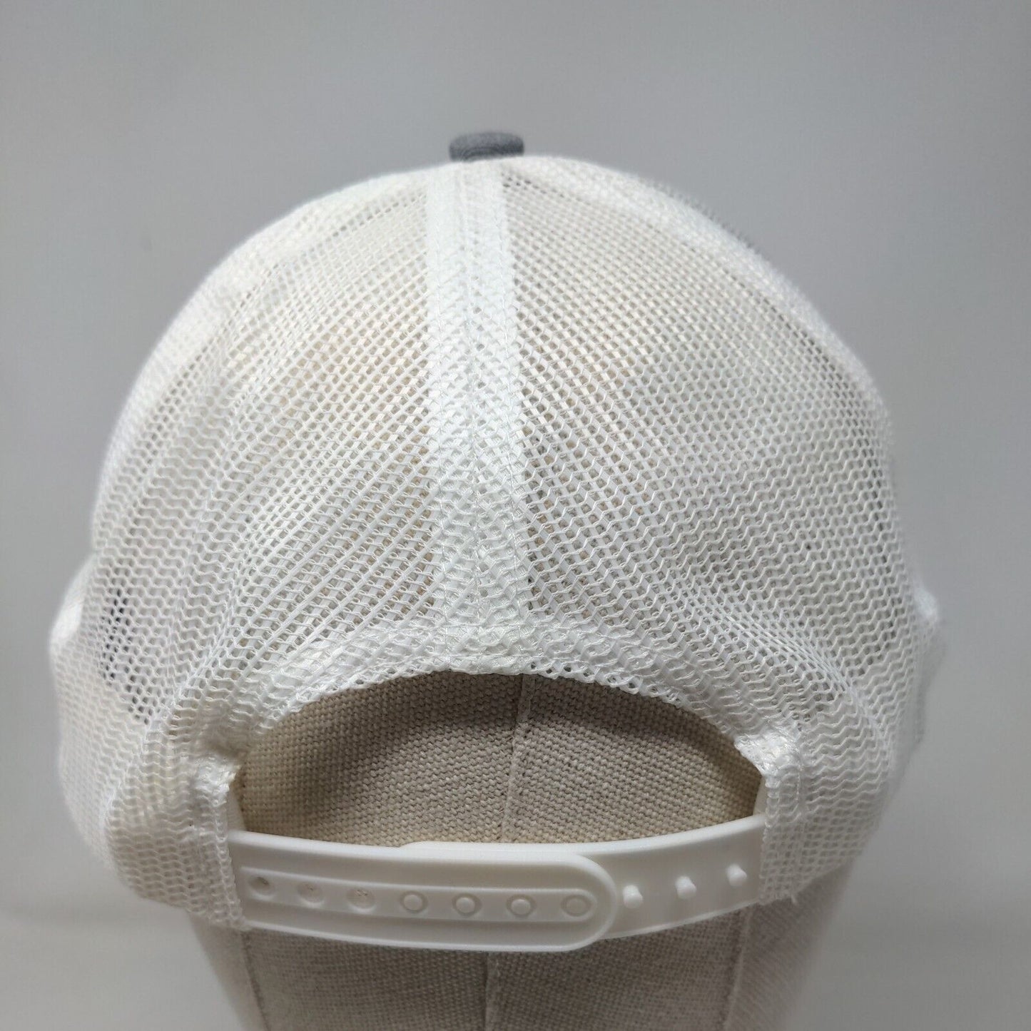 Trulieve Snapback Mesh Back Trucker Hat Gray One Size Port Authority