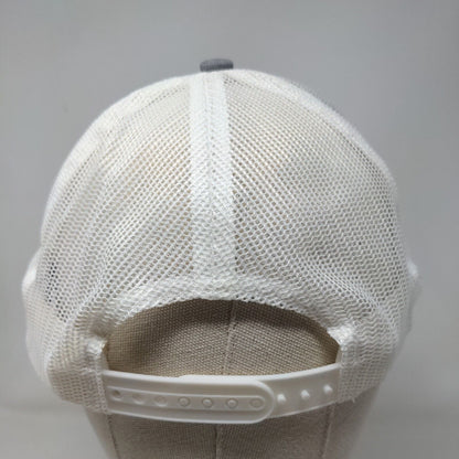 Trulieve Snapback Mesh Back Trucker Hat Gray One Size Port Authority