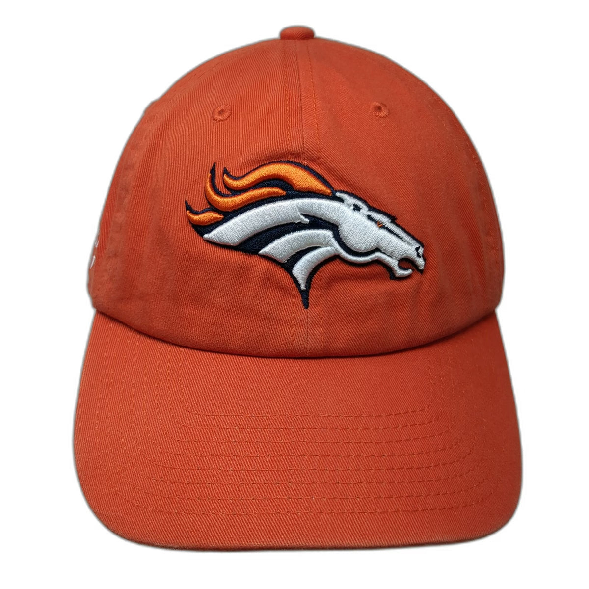 '47 Denver Broncos NFL Orange White Blue OSFM Bridgestone Golf Slideback Cap Hat