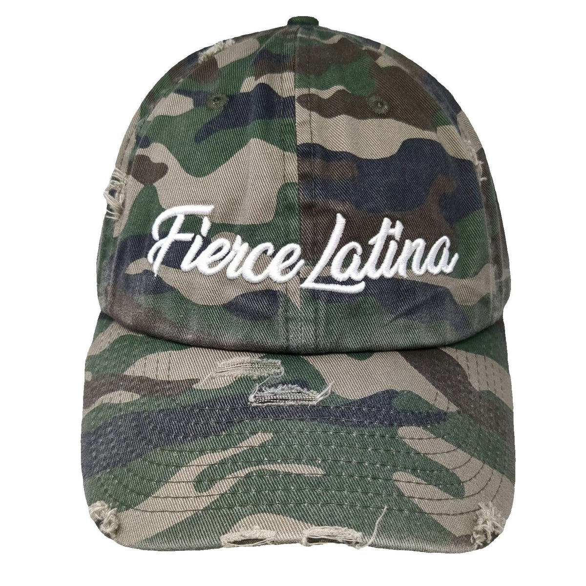 KBETHOS Baseball Cap Green Camo One Size Fierce Latina Adjustable Cotton Hat