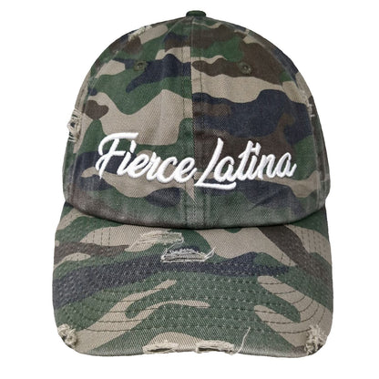 KBETHOS Baseball Cap Green Camo One Size Fierce Latina Adjustable Cotton Hat