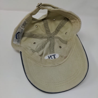 TN Tennessee Slideback Hat Yellow OSFA Embroidered Solid Fahrenheit