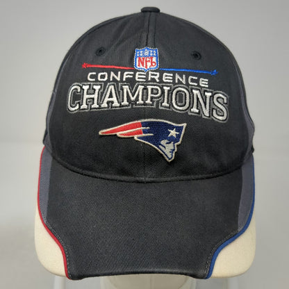 New England Patriots NFL Reebok Cap Black One Size Super Bowl XLII AFC Champions
