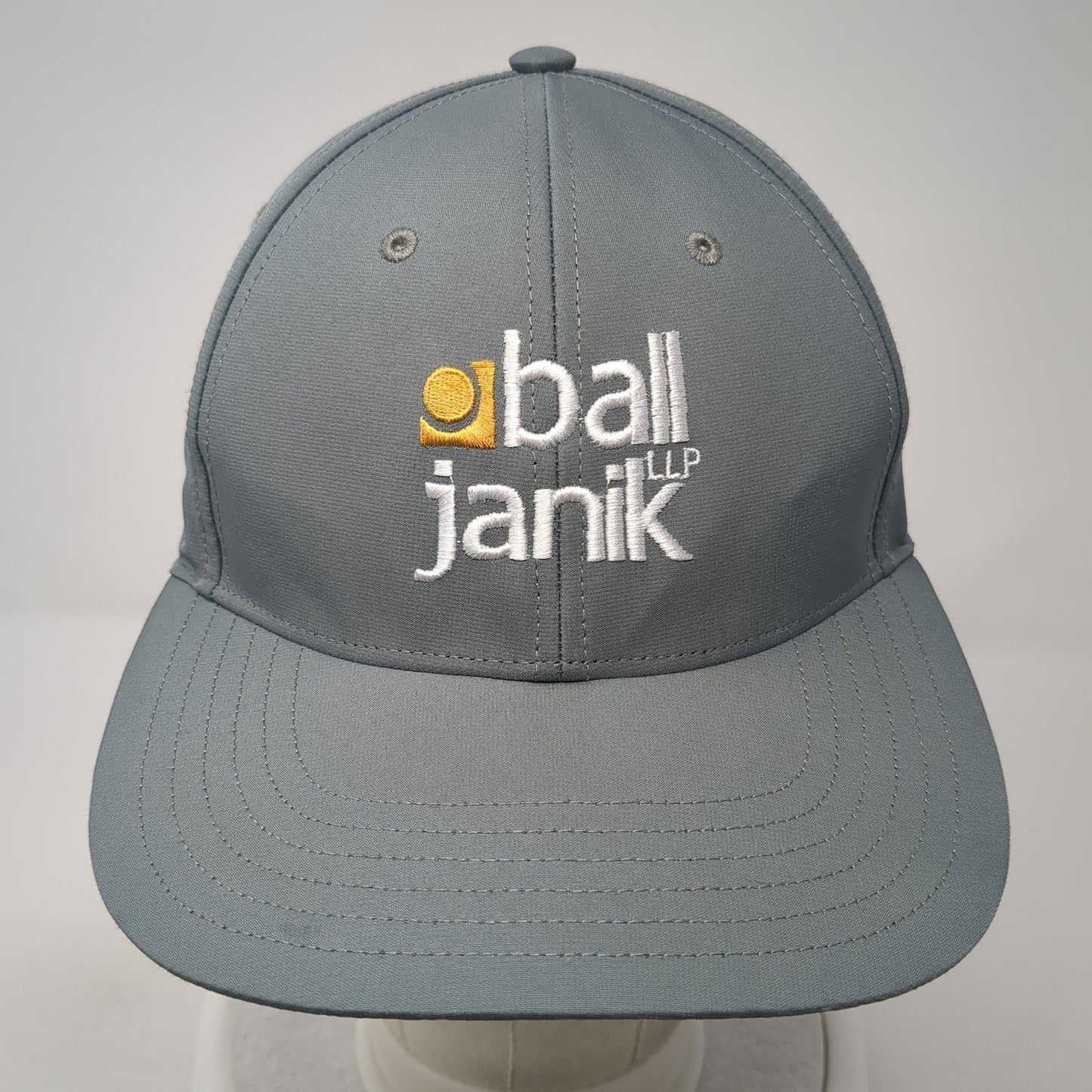 Ball Janik LLP Strapback Hat Gray One Size Adjustable 6 Panel Adidas