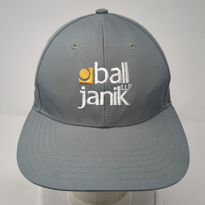 Ball Janik LLP Strapback Hat Gray One Size Adjustable 6 Panel Adidas