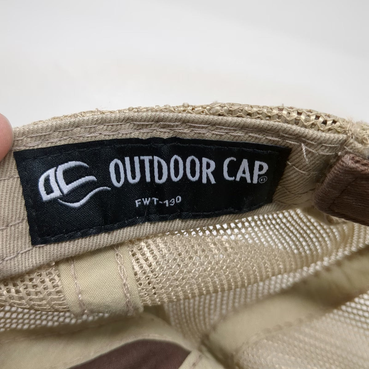 Outdoor Cap Baseball Cap Brown Beige One Size Leather Cactus Patch Mesh Back hat