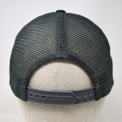 District Gray Trucker Hat One Size Blue Oregon Interagency Fire Patch Snapback