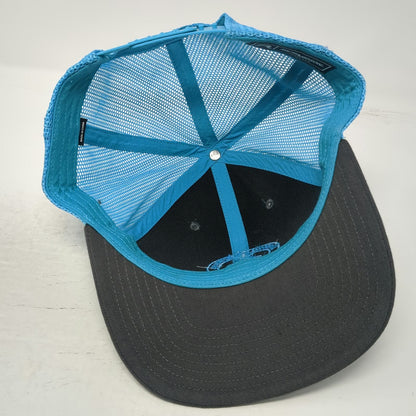 Richardson Trucker Hat Black Blue One Size Sandy McLeod Spurs Spikes Mesh Hat