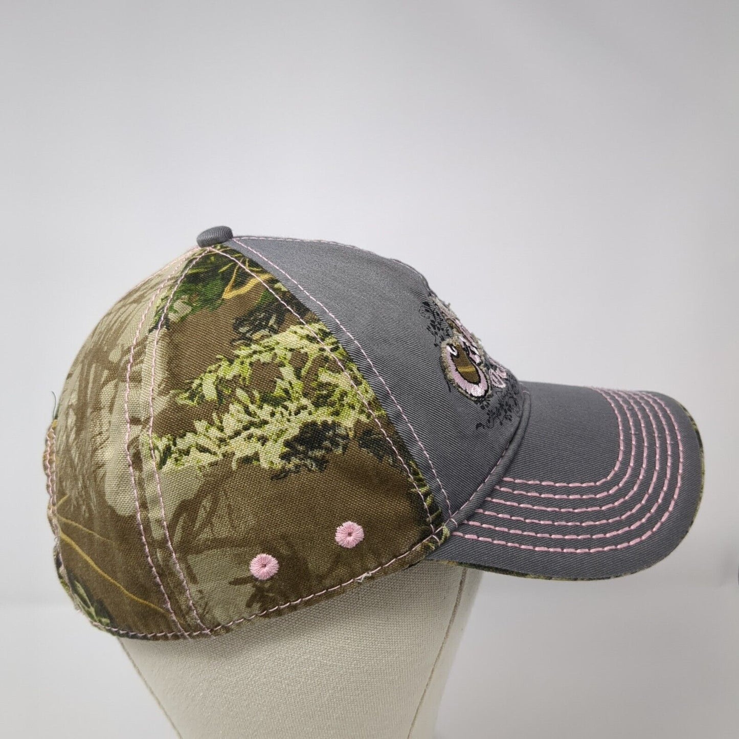 Cabela's Outfitter Strapback Hat Camo One Size Hunting Embroidered