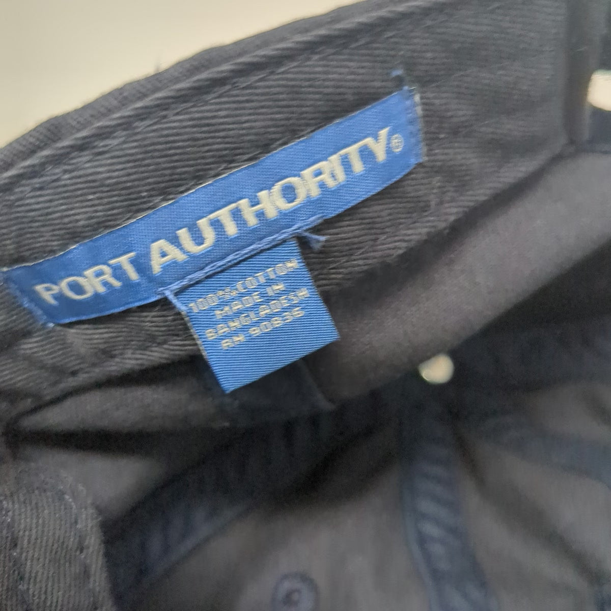 Port Authority Rombauer Vineyards Napa Valley Baseball Cap Blue One Size Hat