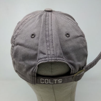 '47 Brand Men's Slideback Hat Gray size OS Embroidered Indianapolis Colts Logo