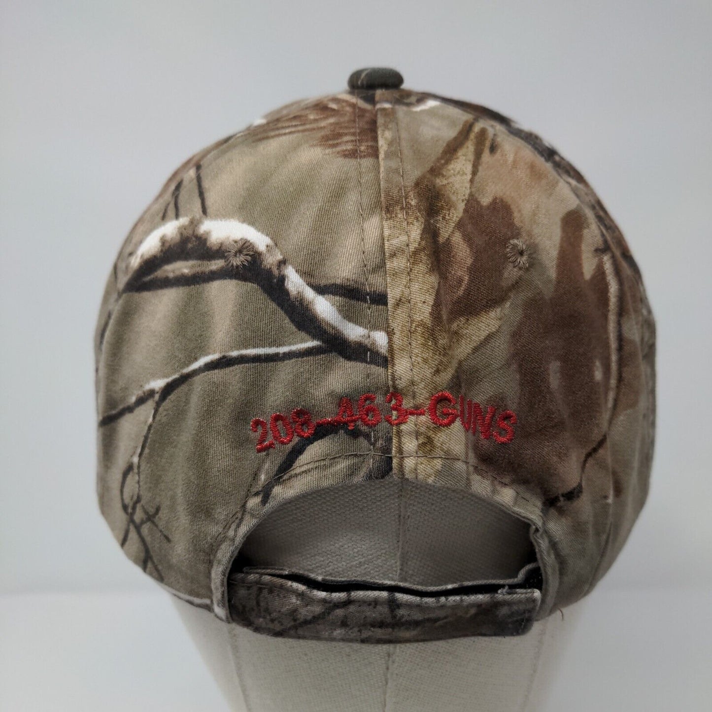 Factory Direct Gun Brokers Strapback Hat Camo One Size Embroidered
