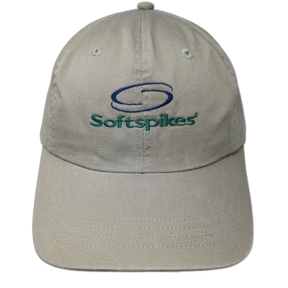 Alternative Headwear Softspikes Hat Baseball Cap Beige One Size Slideback Golf