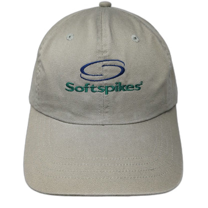 Alternative Headwear Softspikes Hat Baseball Cap Beige One Size Slideback Golf
