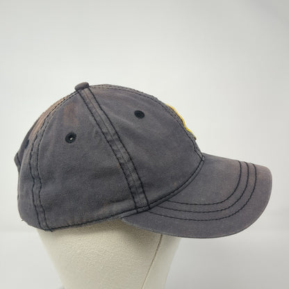 San Diego Patch Slideback Hat Gray One Size Solid Adjustable District