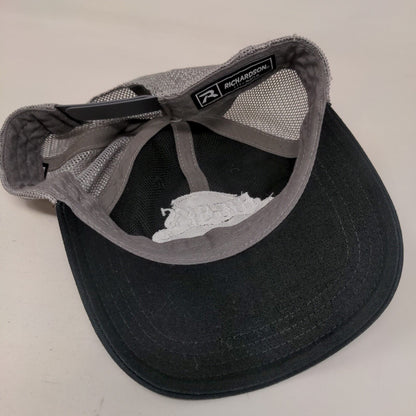 Rigby's Barber Shop Snapback Trucker Hat Black M/L Mesh Back Richardson