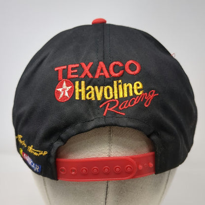 Checkered Flag Sports Snapback Black Hat One Size NASCAR Texaco Havoline Racing