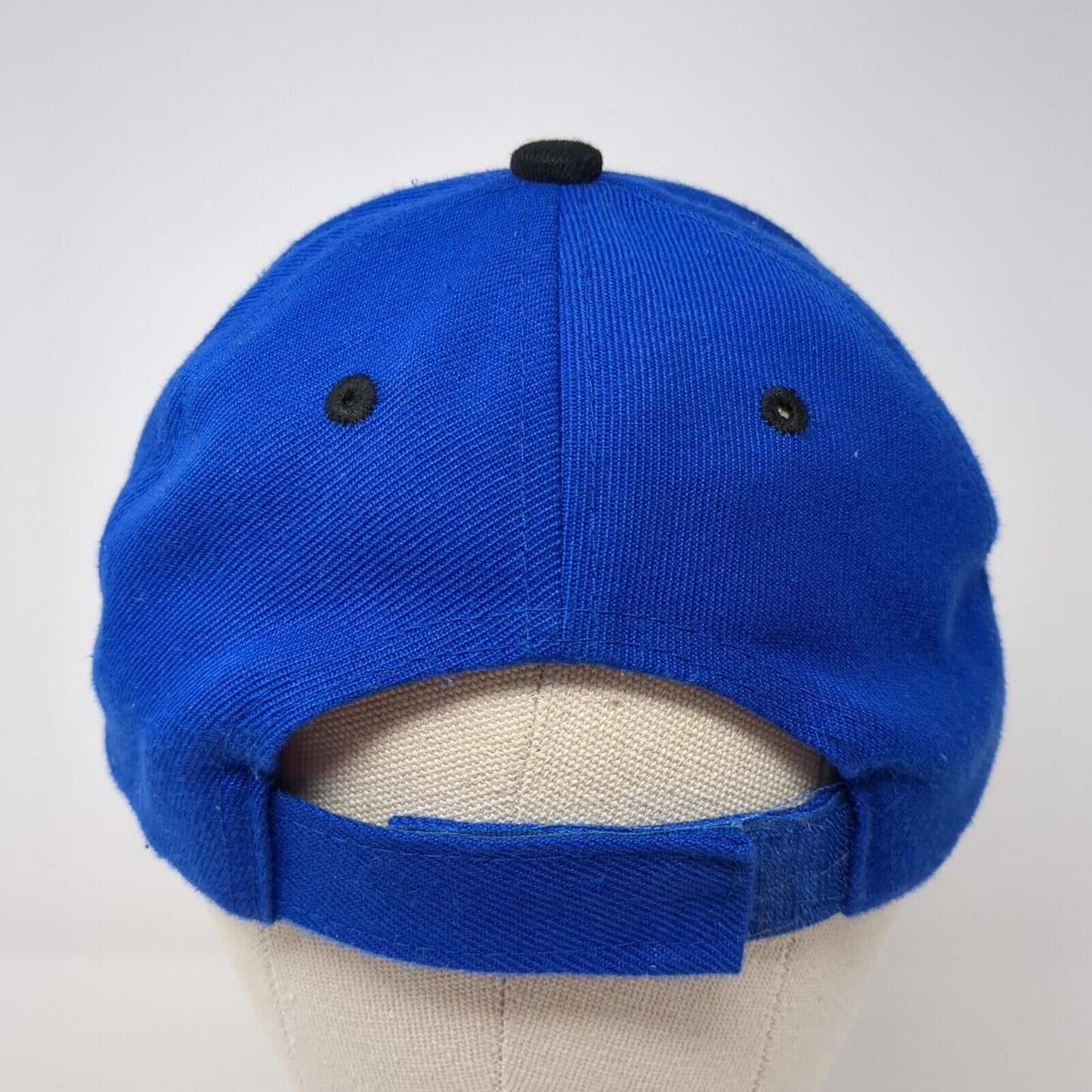 Washington Strapback Hat Blue One Size Adjustable Embroidered 6 Panel
