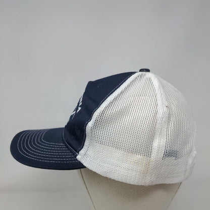 Appalachia Rises Snapback Mesh Back Trucker Hat Blue One Size Port Authority