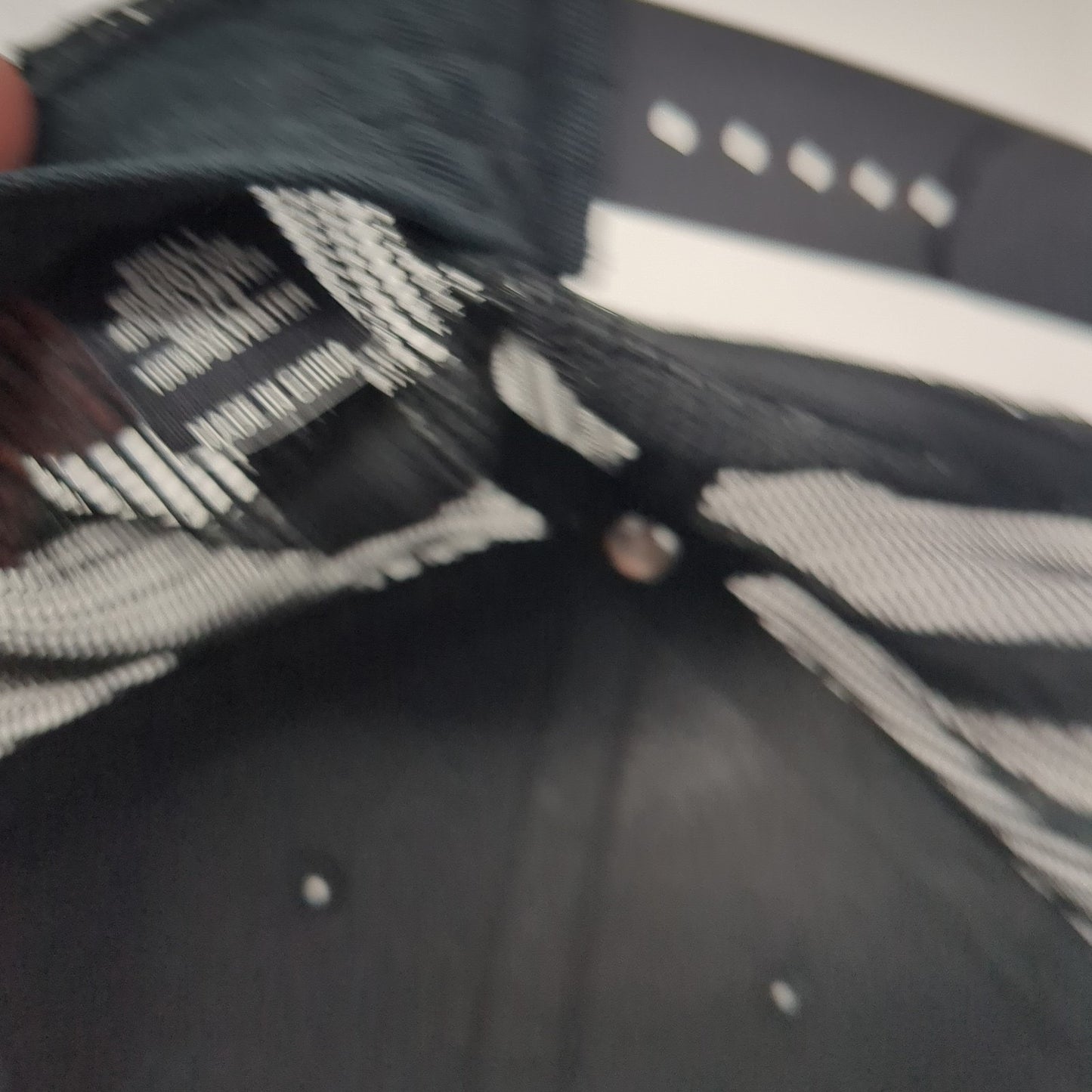 Idaho Flag Patch Snapback Mesh Back Trucker Hat Black Small Richardson